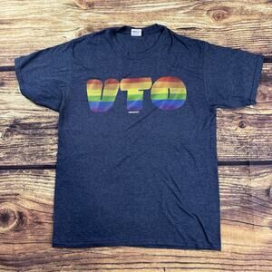 VTO Swagnation T-Shirt Rainbow Flag Love T- Shirt M